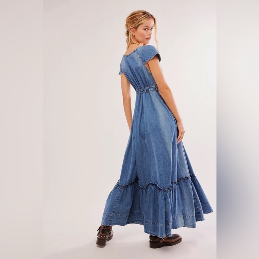 NWT - Free People - Roucha Maxi Dress - Large - Picture 3 of 4